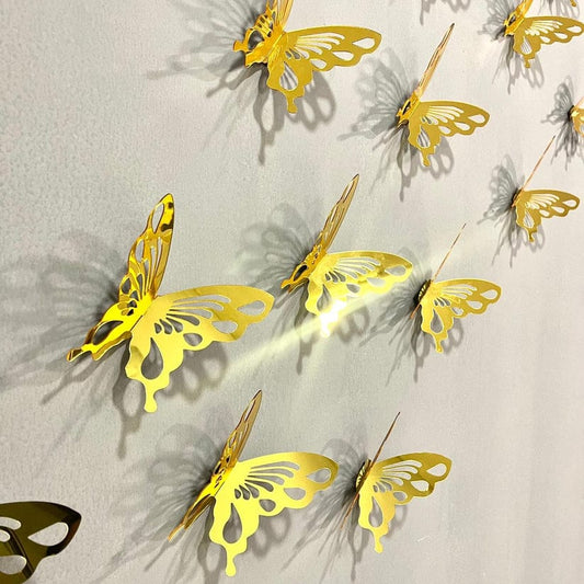 Sunkizzrs 36pcs 3D Butterfly Wall Stickers 🦋